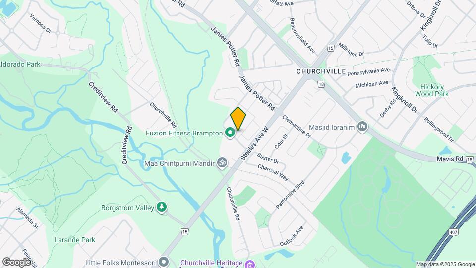 8 St Eugene St Map and Location Details