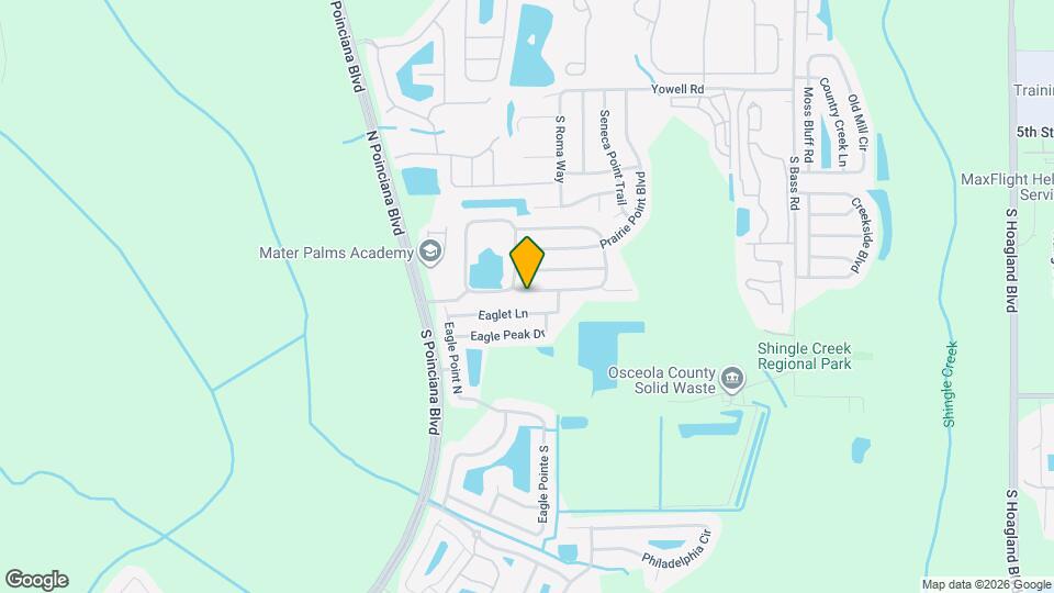 4606 Cheyenne Point Trail Map and Location Details