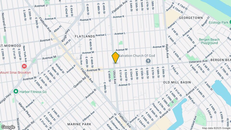 2151 Utica Ave Map and Location Details