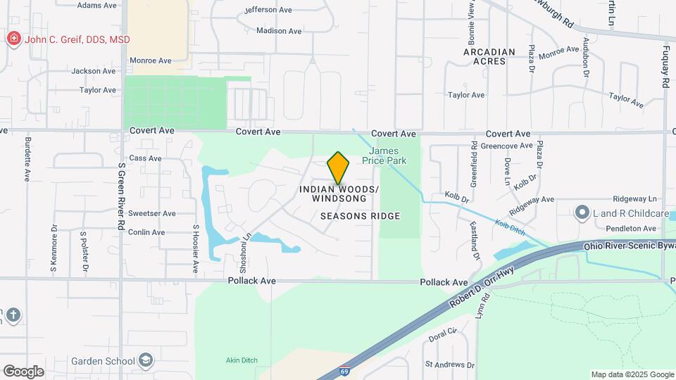 5946 Crossfield Dr Map and Location Details