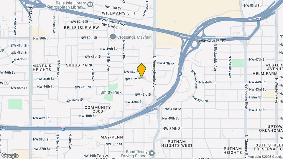 2202 NW 45th St Map and Location Details