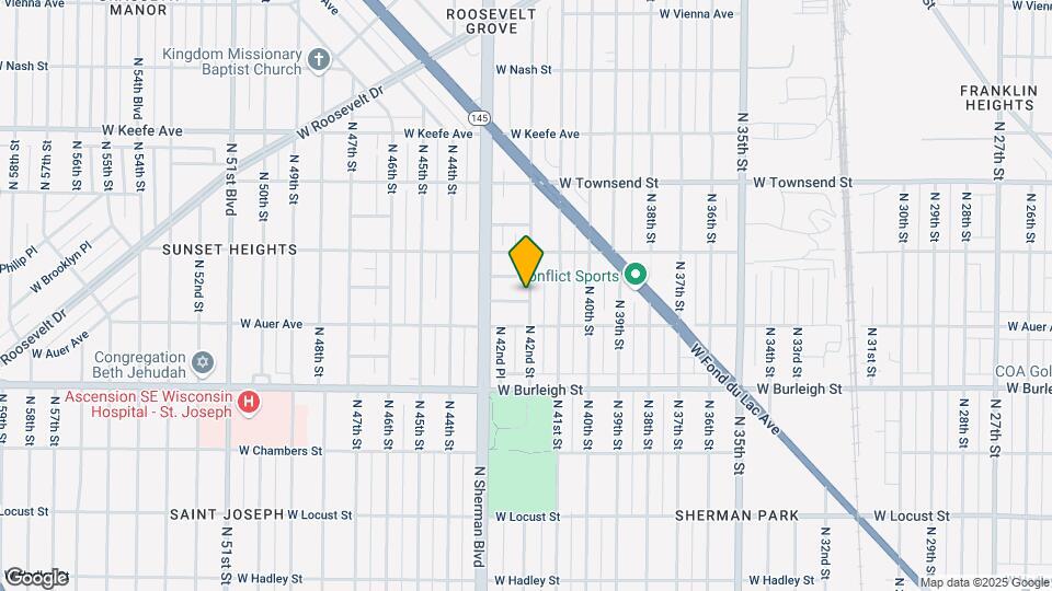 4200 W Bonny Pl Map and Location Details