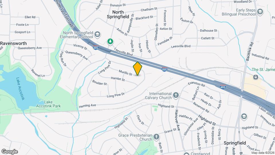 7507 Murillo St Map and Location Details