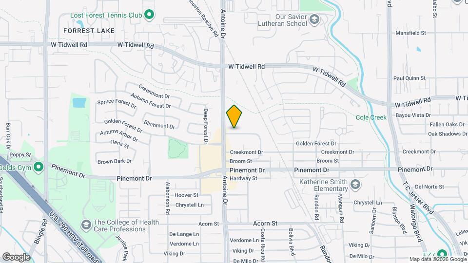 5670 Birchmont Dr Map and Location Details