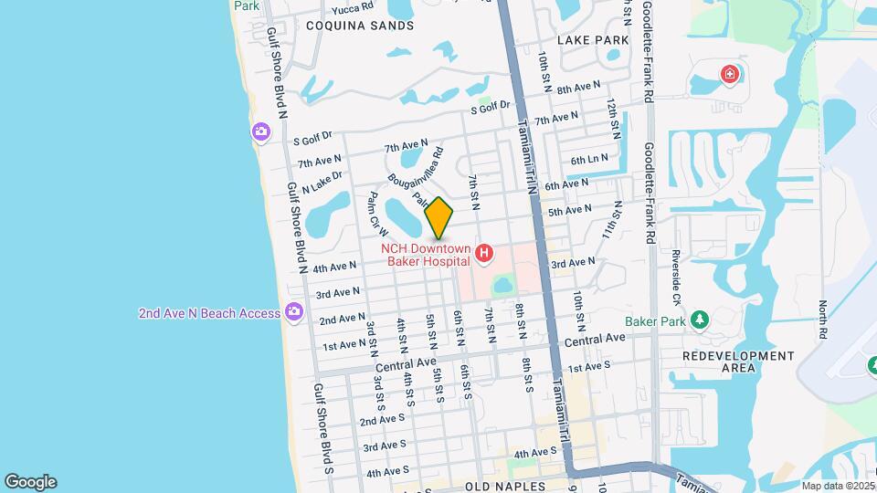 420 Palm Cir E Map and Location Details