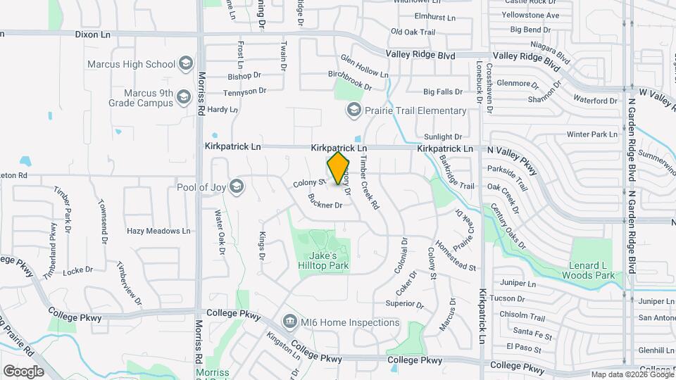 5329 Baker Ct Map and Location Details