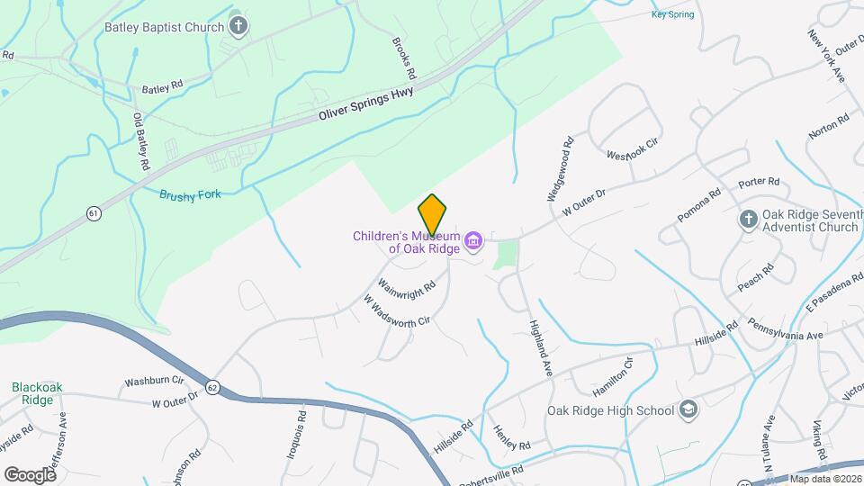 489 W Outer Dr Map and Location Details