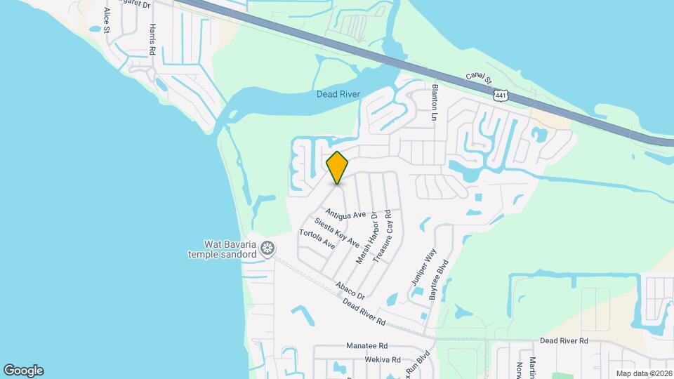 4292 Abaco Dr Map and Location Details