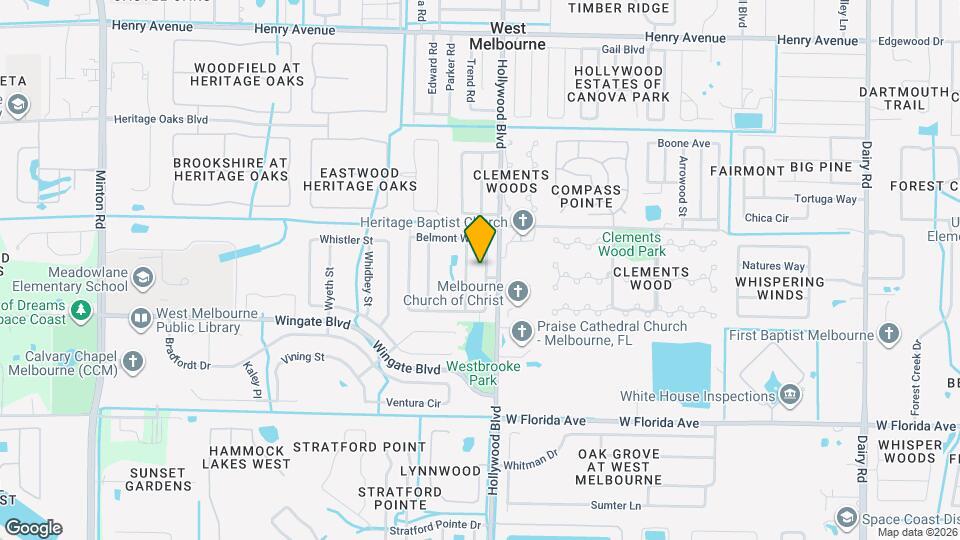 772 Del Mar Cir Mapa y Detalles de la Ubicación
