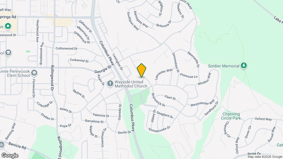 108 Lexington Dr Map and Location Details