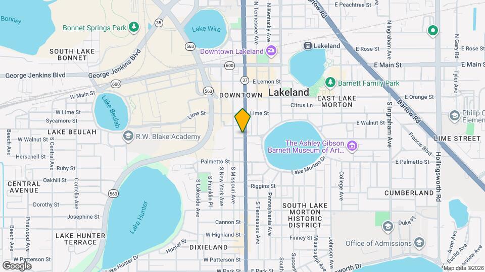 Lakeland Presbyterian Apt Map and Location Details