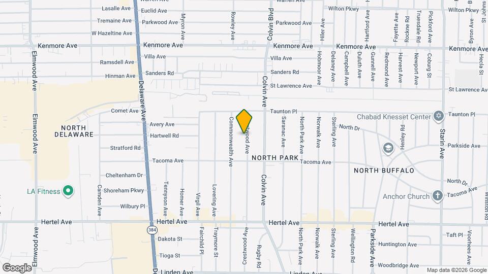 286 Crestwood Ave, Unit 286 Crestwood Ave - Upper Map and Location Details