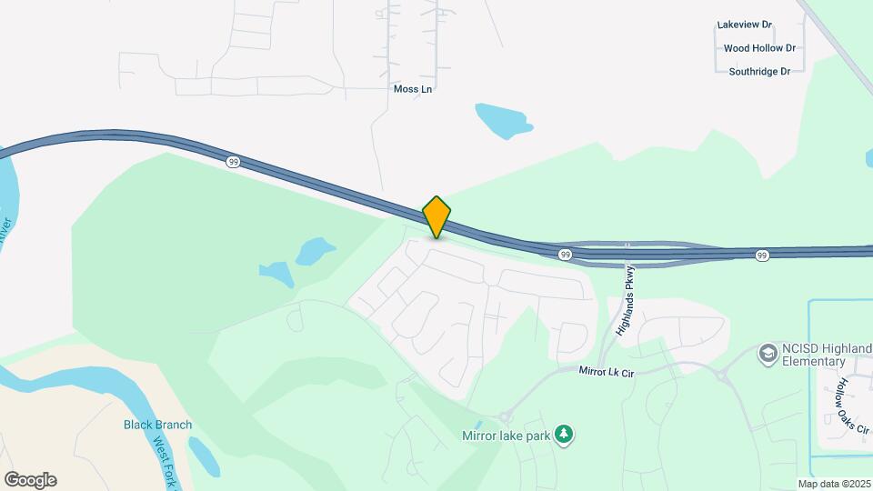 7315 Lake Arrowhead Ln Map and Location Details