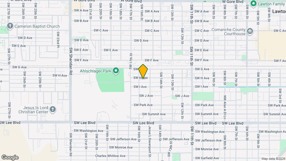 1512 SW A Ave Map and Location Details