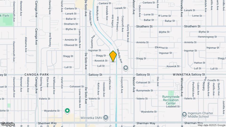 20647 Hatton St Map and Location Details