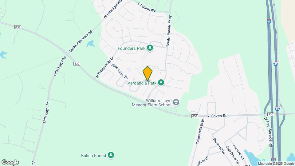 119 Bluebell Woods Way Map and Location Details