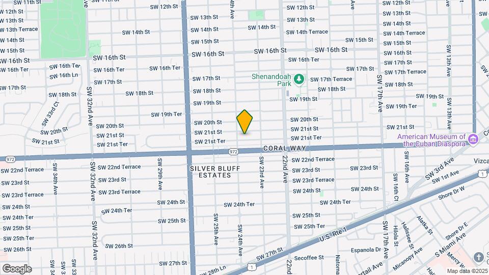 2375 SW 21st Ter Map and Location Details