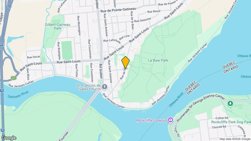 79 De La Baie Rue Map and Location Details