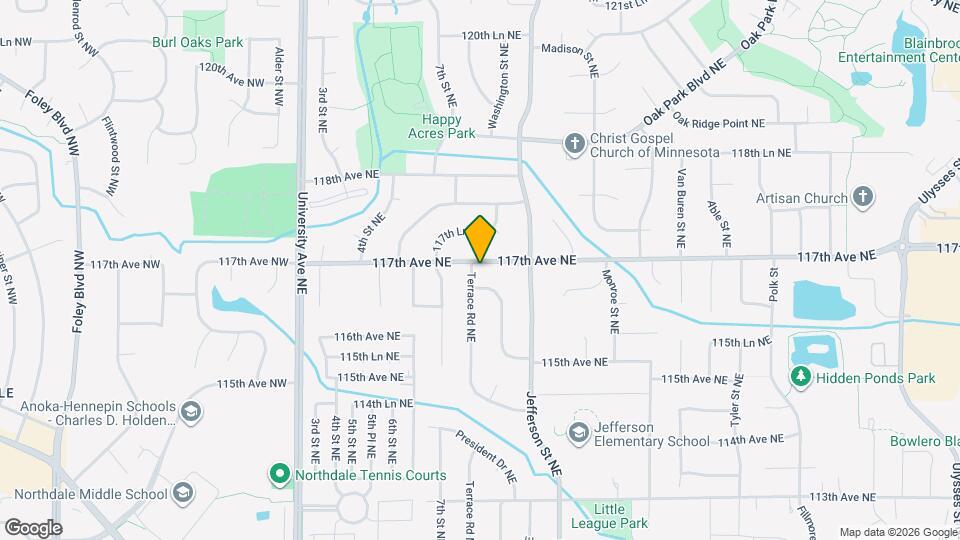 250 117th Ave NE Map and Location Details