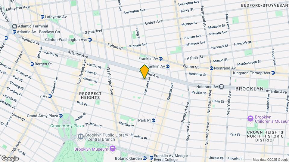 1028 Pacific St Map and Location Details