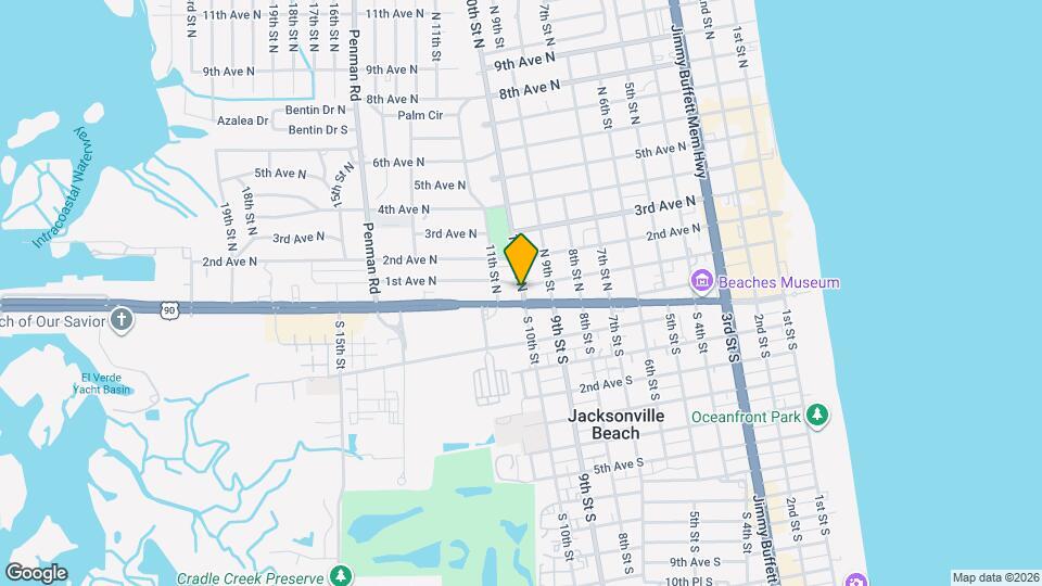 116 10th St N Map and Location Details