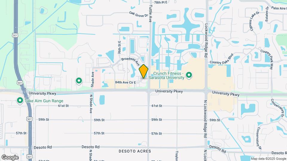 8397-8338 38th St Cir E Map and Location Details