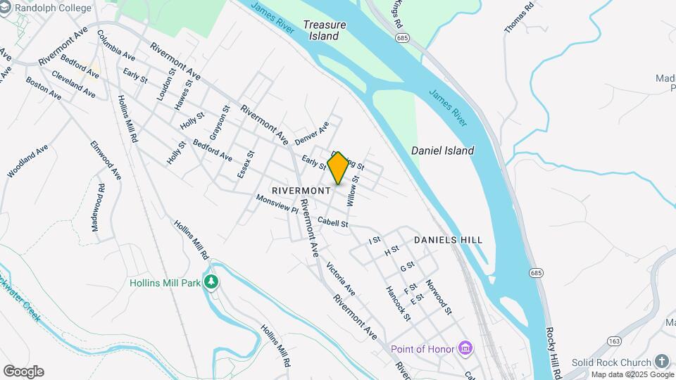 1020 Pansy St Map and Location Details