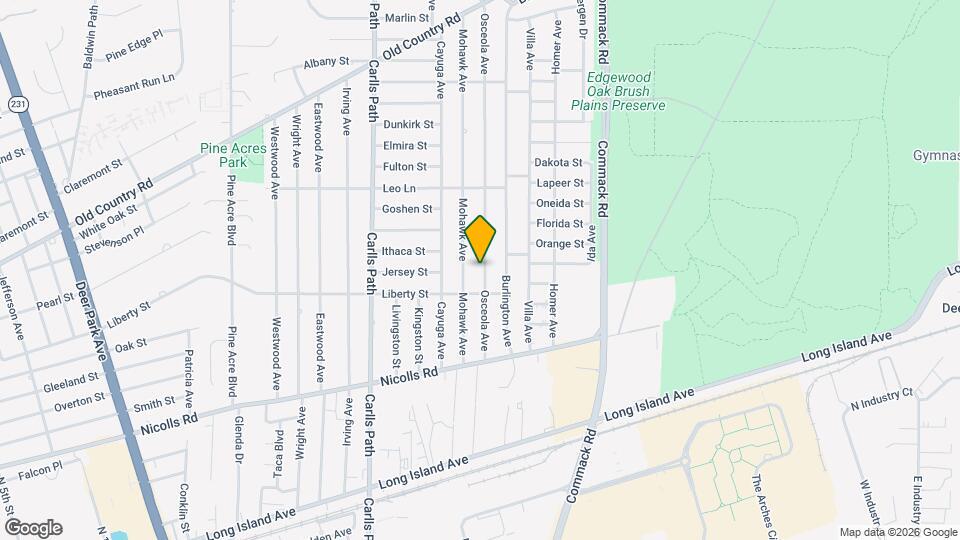 66 Osceola Ave, Unit 1 Map and Location Details