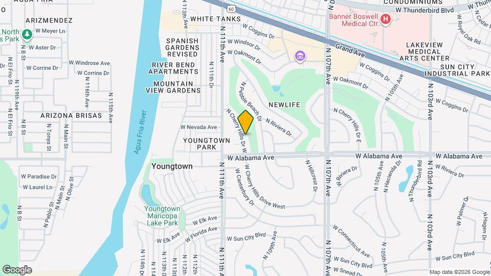 12231 N Cherry Hills Dr W Mapa y Detalles de la Ubicación