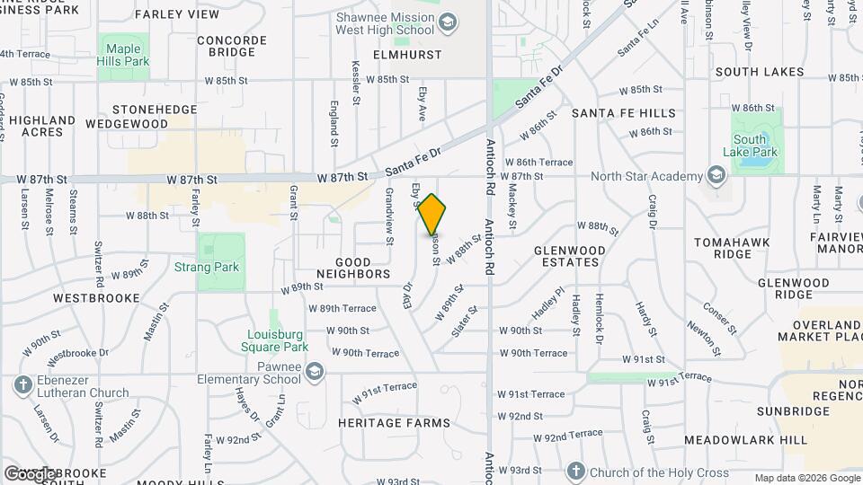 8810 Benson St Map and Location Details