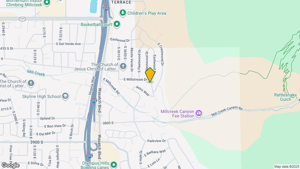 3608 Eastwood Dr Map and Location Details