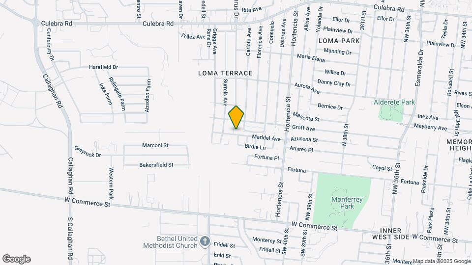 327 Maridel Ave Map and Location Details