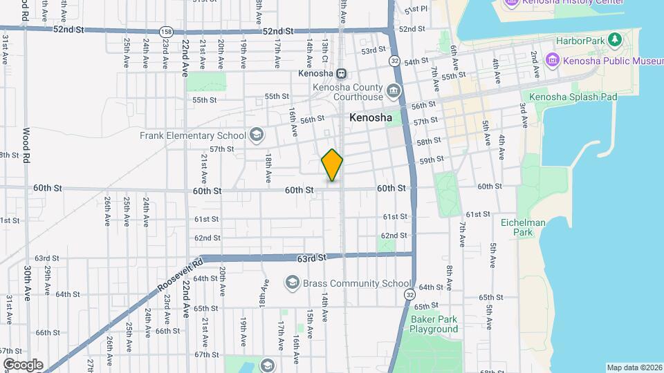 1316-1316 60th St Map and Location Details
