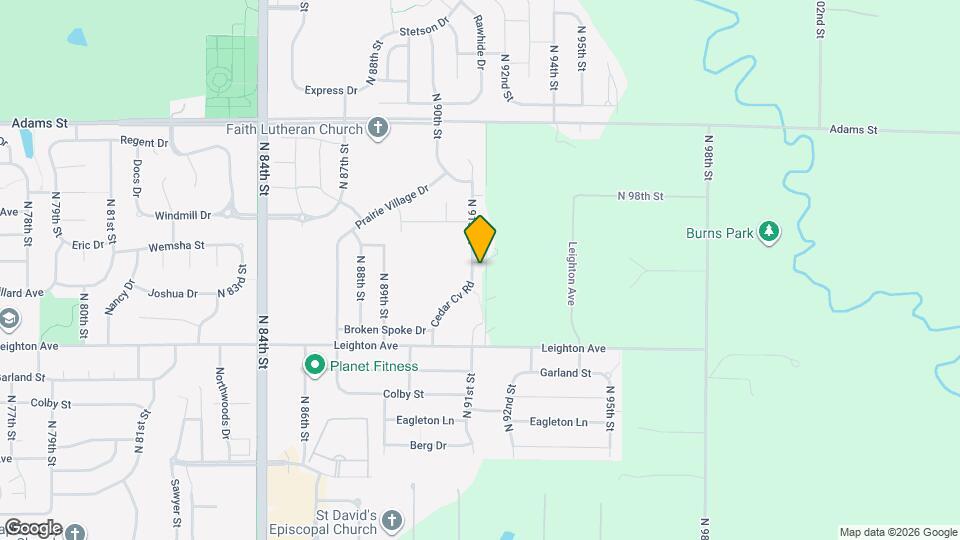 2530 Cedar Cv Rd Map and Location Details