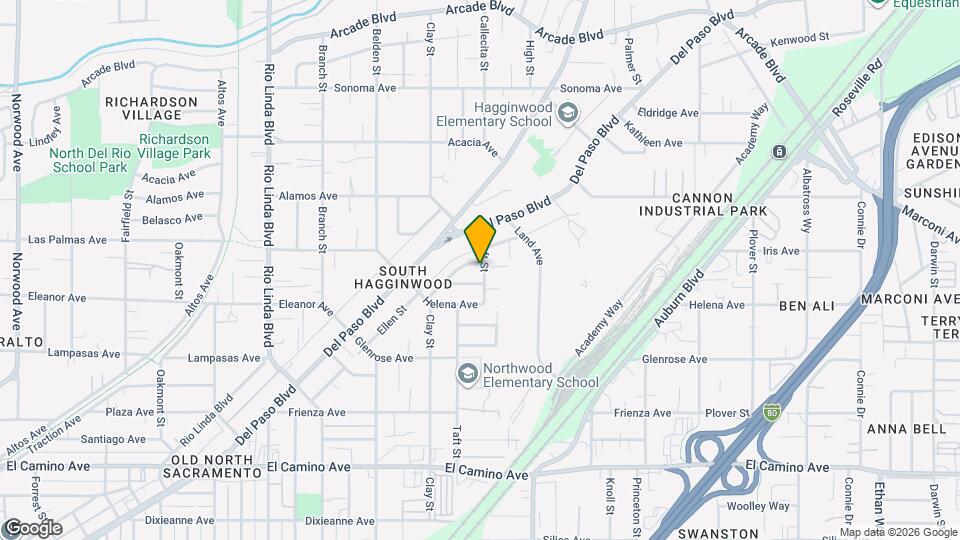 2841 Taft St Map and Location Details