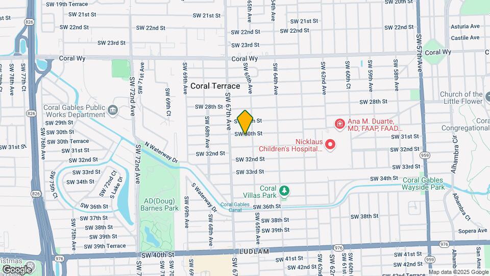 6528 SW 30th St Map and Location Details