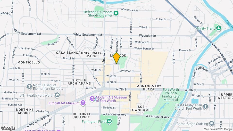 400 Wimberly St Map and Location Details