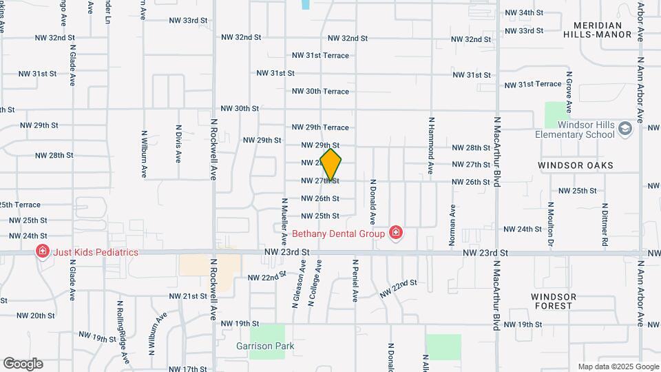 6614 NW 27th St Mapa y Detalles de la Ubicación