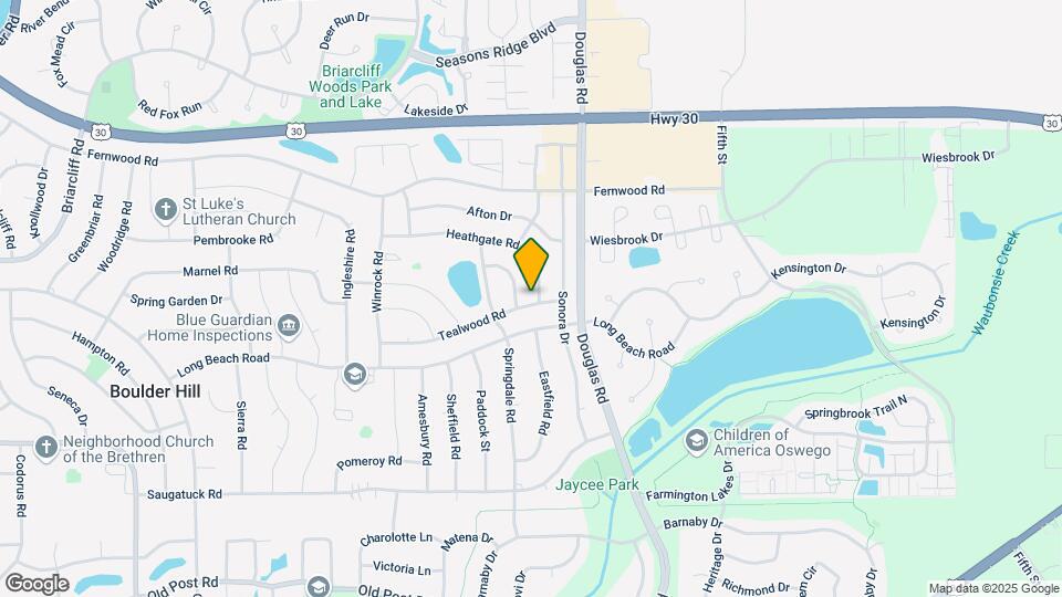 163 Tealwood Rd Map and Location Details