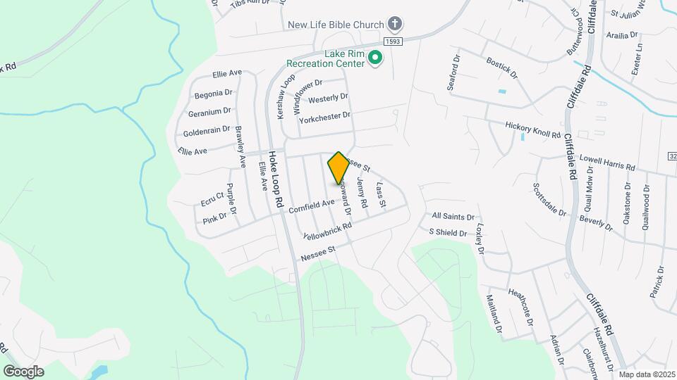 1932 Lioncoward Dr Map and Location Details