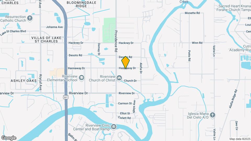 11115 Hannaway Dr Map and Location Details