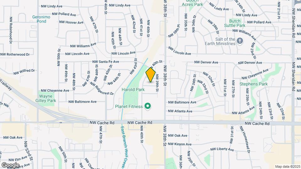 3907 NW Denver Ave Map and Location Details