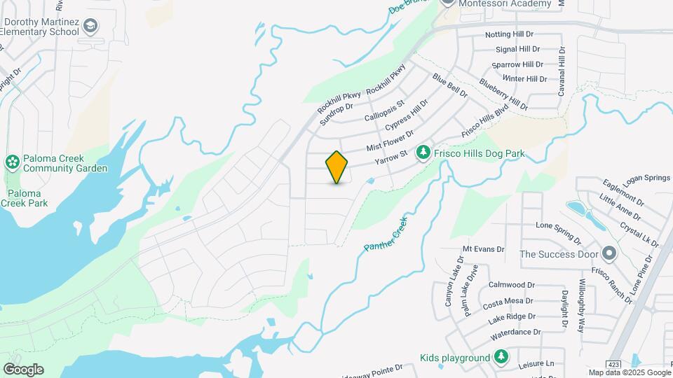 1121 Horsemint Dr Map and Location Details