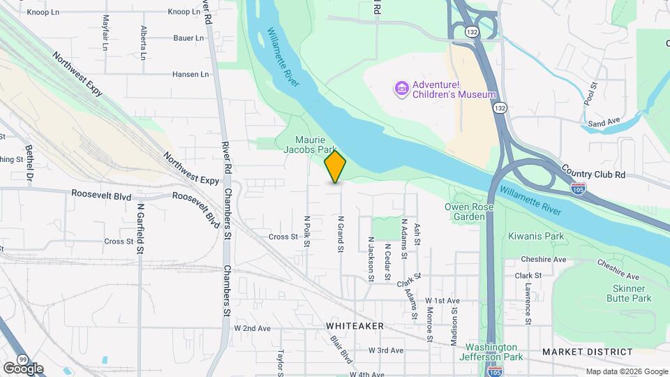 346 N Grand St Map and Location Details