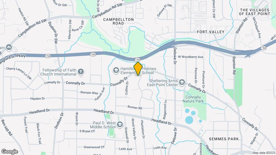 2205 Plantation Dr Map and Location Details