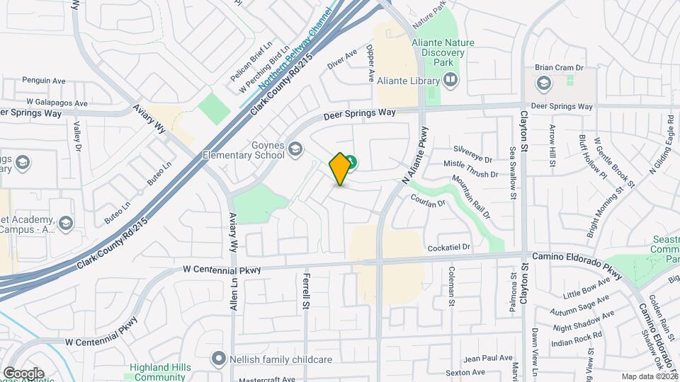 3021 Gnatcatcher Ave Map and Location Details