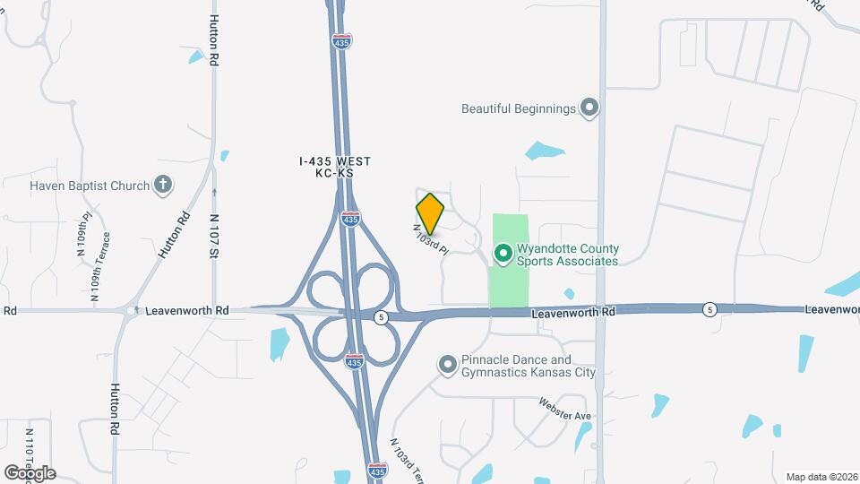 3215 N 103rd Pl Map and Location Details