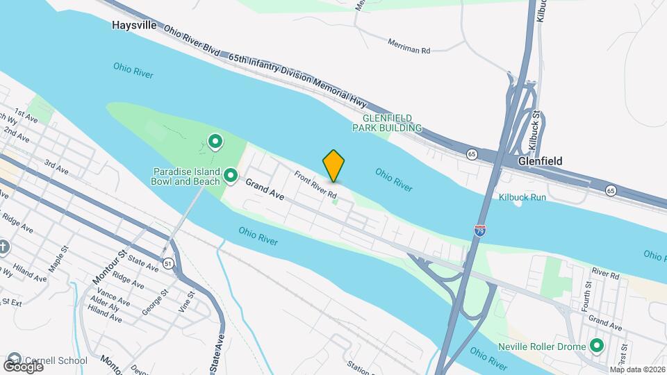 7030 Front River Rd Map and Location Details