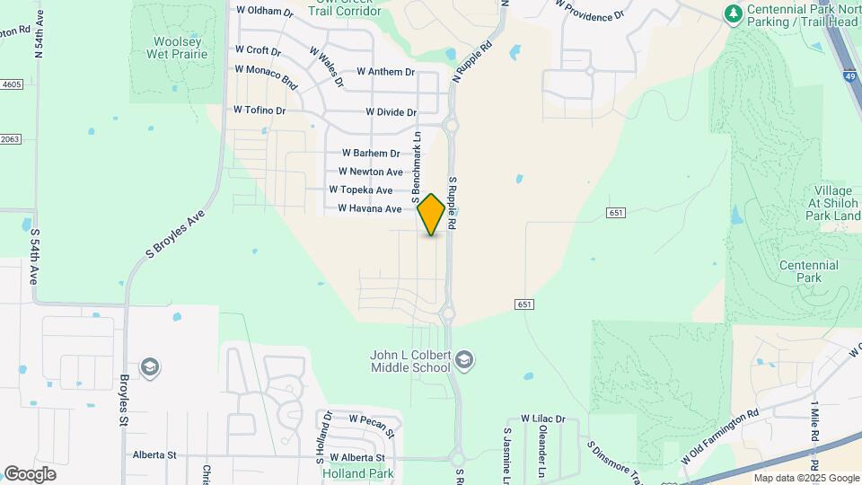 439 Wagon Wheel Ave Map and Location Details