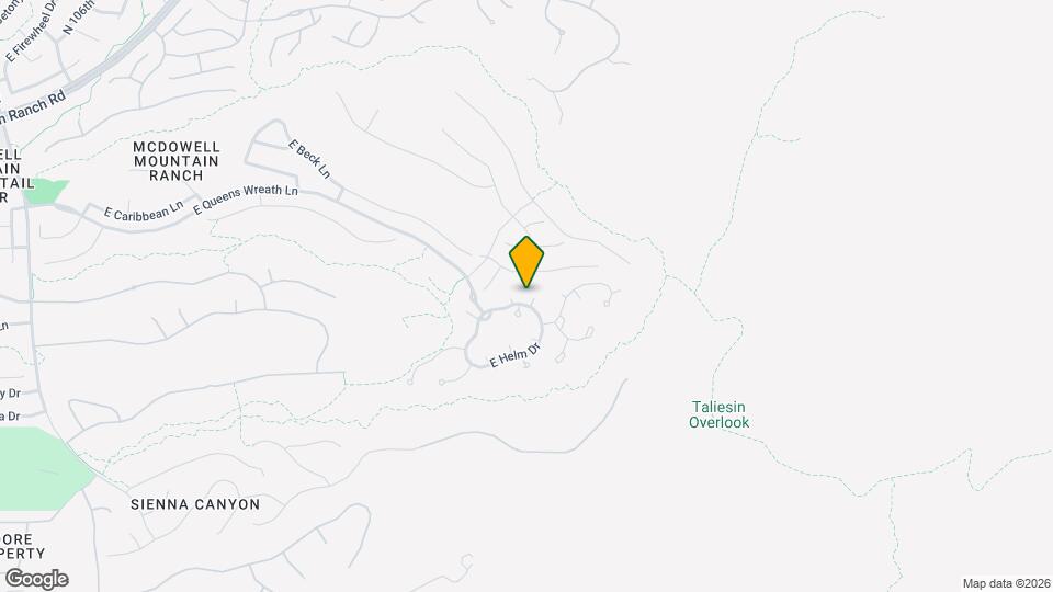 11448 E Raintree Dr Map and Location Details